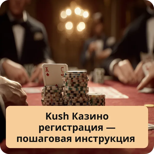 Kush Казино регистрация — пошаговая инструкция